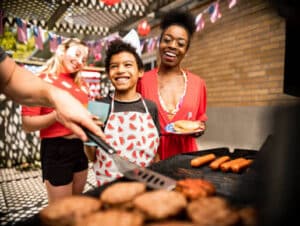 mosquito-free Independence Day party